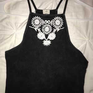 Me to We cropped tank top